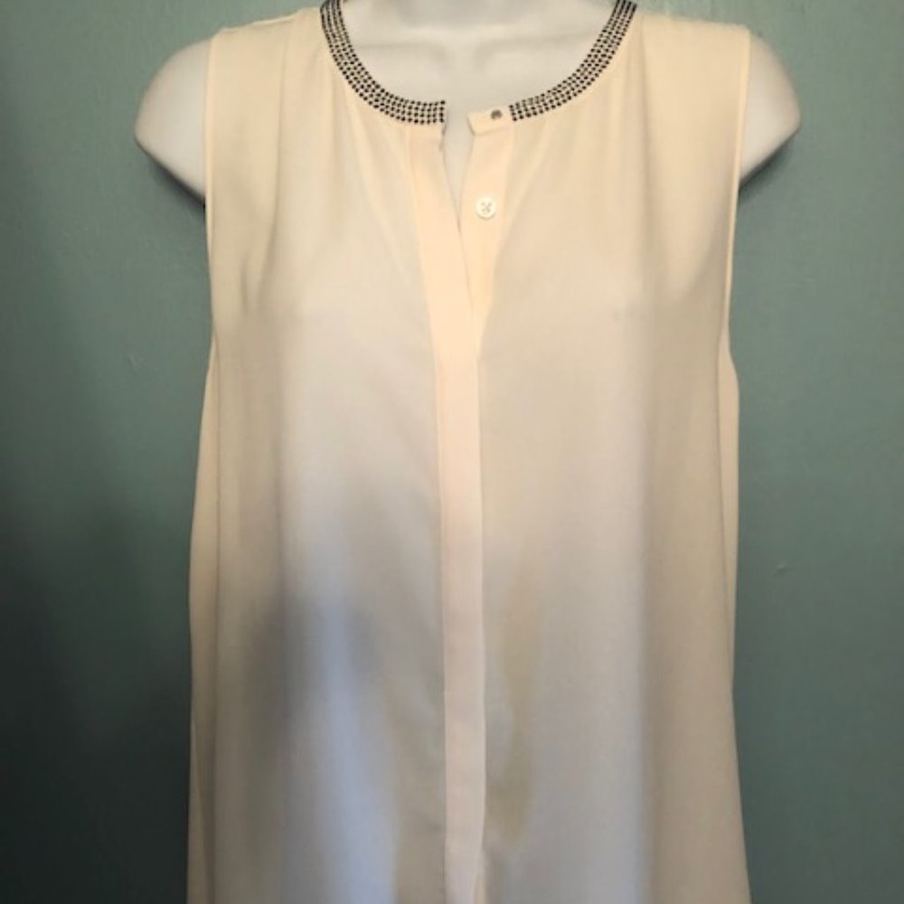 RACHEL Rachel Roy,  Embellished, Sleeveless Top, L